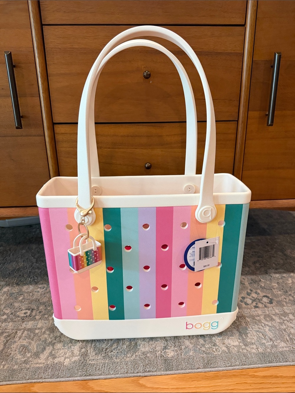 *NWT* Baby Bogg Bag - Color Burst - with keychain & pouch